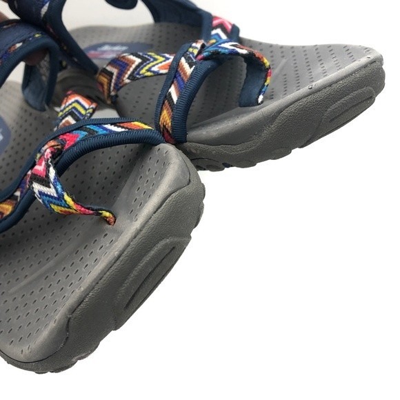 Skechers Multicolor Strappy Hiking Walking Sandals - Picture 3 of 11
